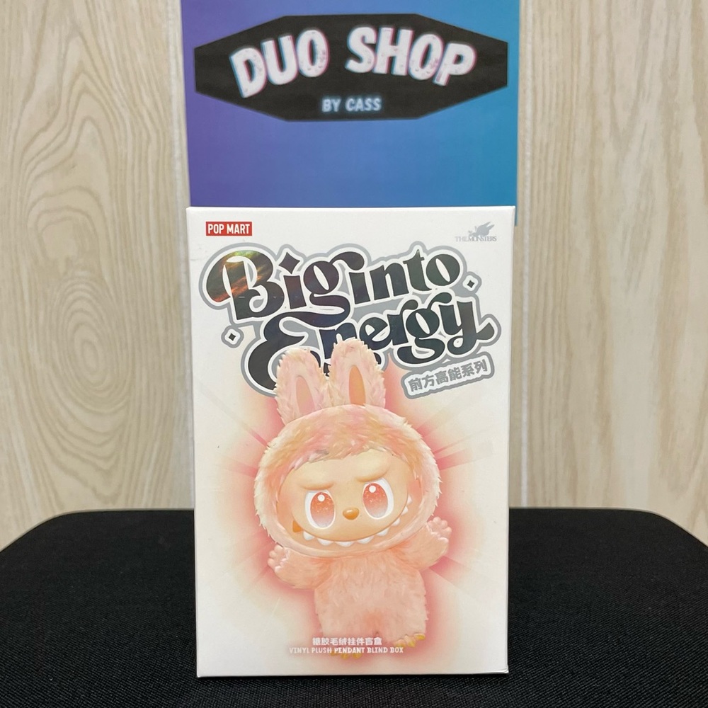 Authentic Pop Mart THE MONSTERS Big Into Energy Labubu Box - Happiness Confirmed